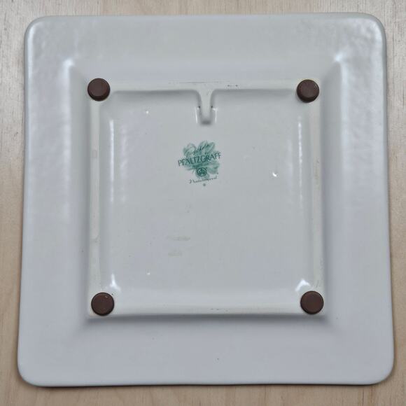 Large Trivet 8" X 8" Portfolio Pfaltzgraff Naturewood Garden Discontinued Design - Picture 2 of 7